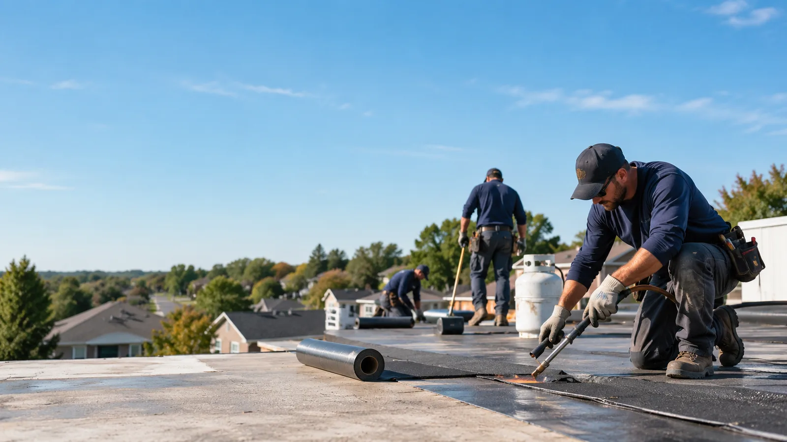Flat Roof Leak Repair providers in Wickett, TX